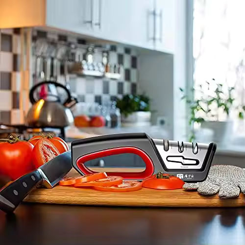 4-in-1 Kitchen Knife Sharpener