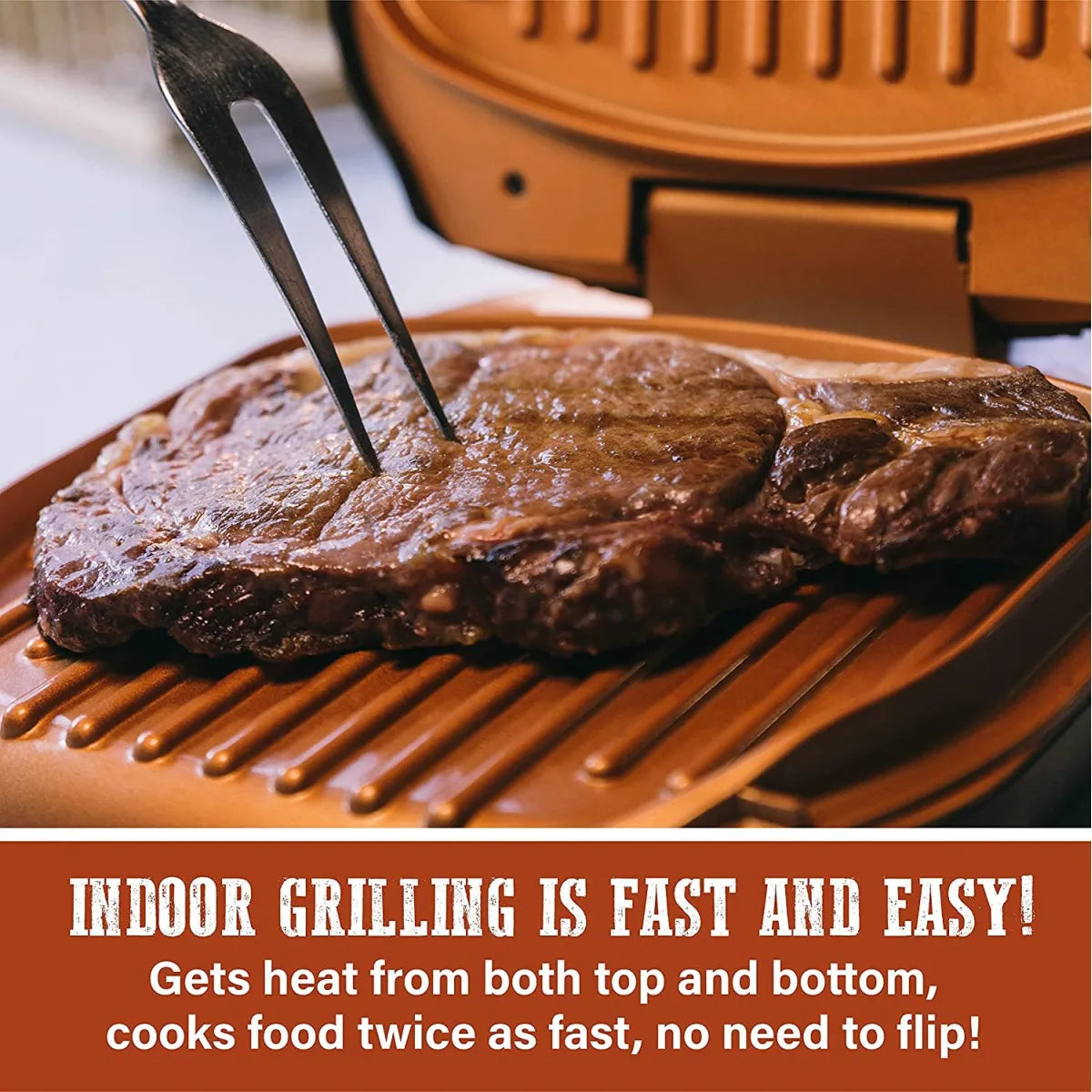 Home Multi-Functional Double-Sided Grill