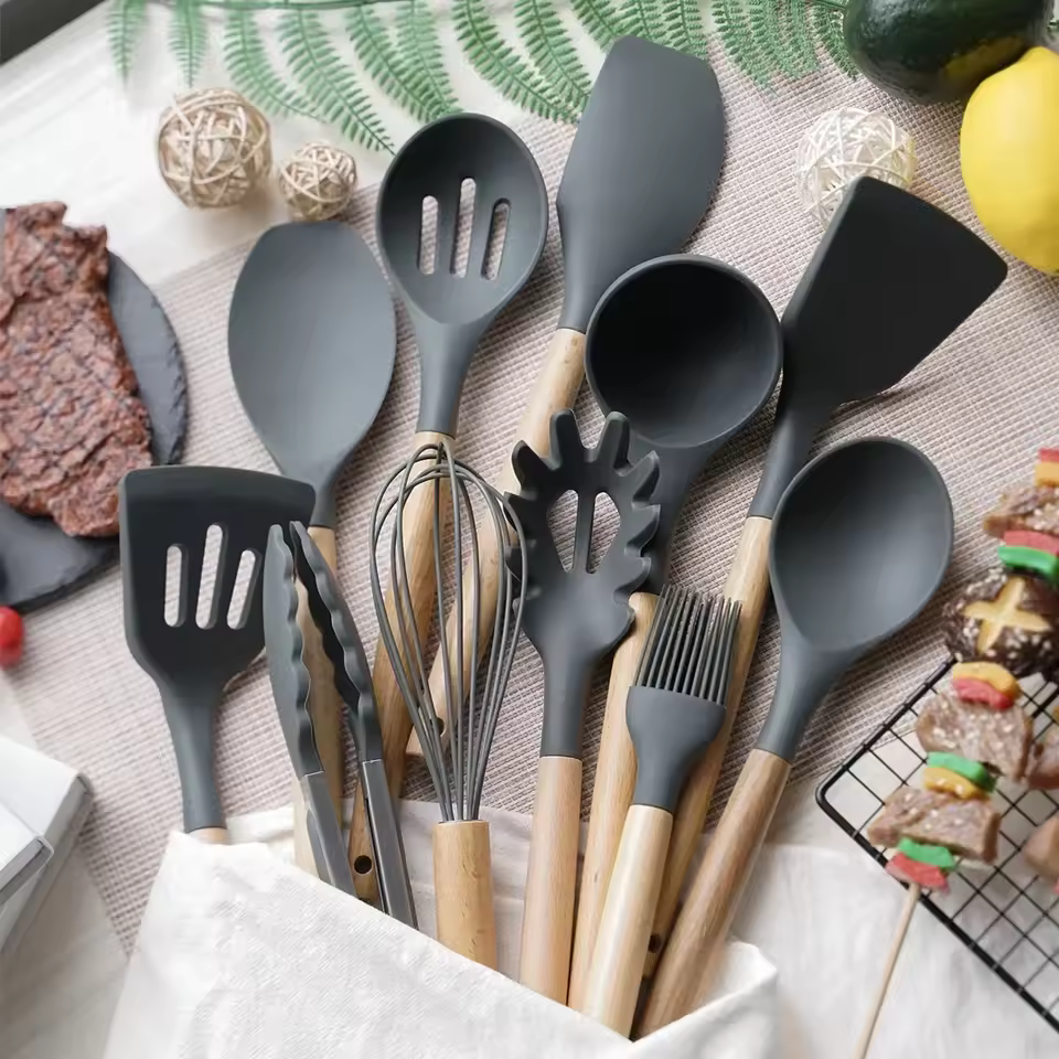 Silicone Kitchen Utensil 12PCS Set