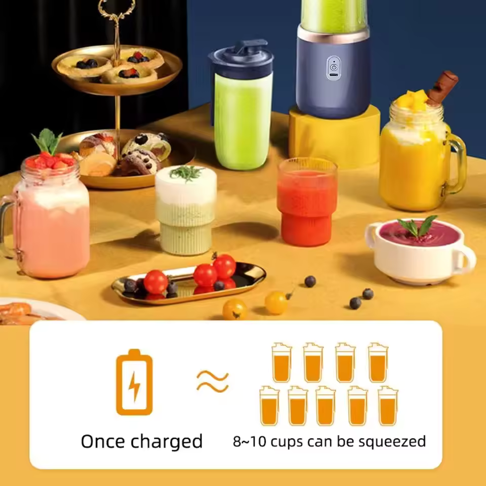 Portable Electric Juicer Blender Cup