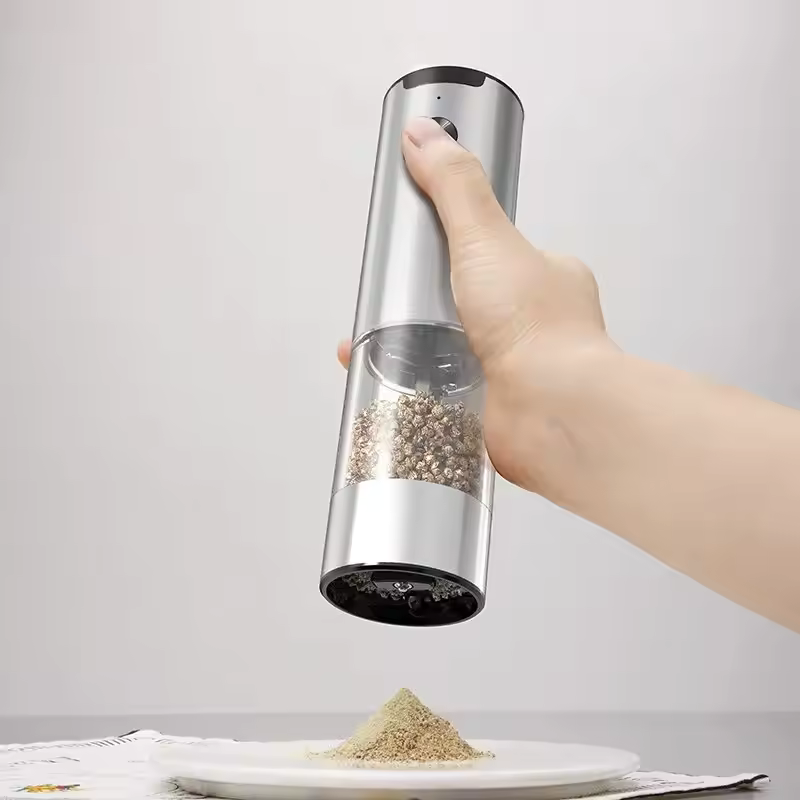 Automatic Electric Salt Pepper Grinder LED