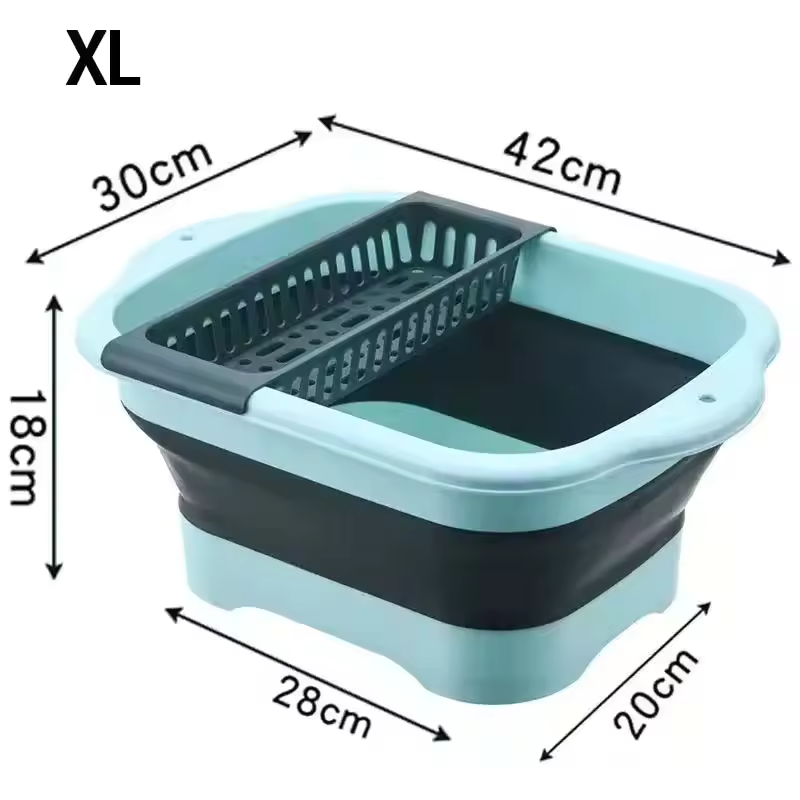 Foldable Silicone Fruit Washing Basket