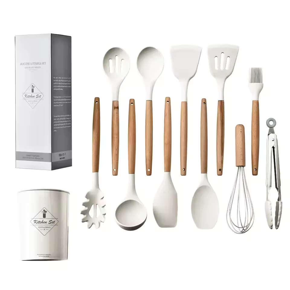 Silicone Kitchen Utensil 12PCS Set